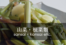山菜・根菜類